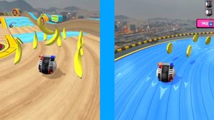 Going balls All Levels Gameplay IOS Android Going Balls level 1116 Bonus level Banana frenzy