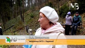 Беседка в лесу