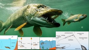 Эффективные снасти для ловли хищника на живца! Рабочие монтажи на хищника на живца! 🦈🐋🦈