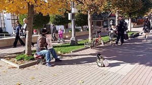 "Пятачок" на Курортном бульваре Кисловодска. 30.10.2025 г.