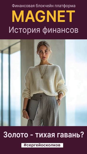Золото - тихая гавань?  #magnet #cryptomagnet #sergeyoskolkov #сергейосколков