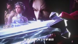 Трон, отмеченный Богом 183 Серия - Клип Лун Синьюй готов на всё (Аниме-Мультсериал 2022)