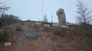 Церемония, посвященная Дню памяти жертв политических репрессий. Комплекс "Маска Скорби"