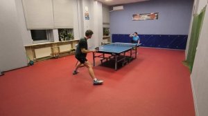 Тренировка. Топспин по подставке. Мария 29.10.2025