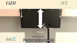 Монтаж Розетки CIZO