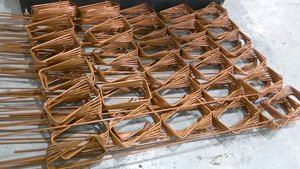 Гибка медной трубы в спираль. Автоматический трубогиб для навивки спирали MASTER.3X производства БМК