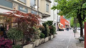 🇮🇹 Тира́но, Ломбардия, Италия - так выглядит жизнь в городе рядом со Швейцарскими Альпами / 2025