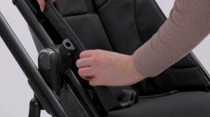 Сезонное снятие и установка матрасика-вкладыша в прогулочный блок коляски UPPAbaby Vista V3