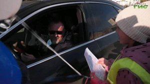 На страже безопасности: дети и сотрудники ГАИ провели акцию в Самаре