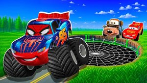 Машинки летают и прыгают! Развивающие мультики Машины помощники. Мультфильмы про машинки