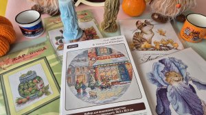 ПОКУПКИ  / ПОДАРКИ  / ФИНИШИ к вышивальной встрече