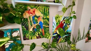 ‼️ДЖУНГЛИ ЗОВУТ‼️В моем саду поселились ПОПУГАИ🦜