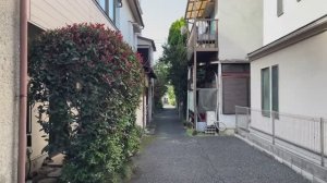 Япония. Прогулка по кварталу Томихиса внутри района Синдзюку в Токио