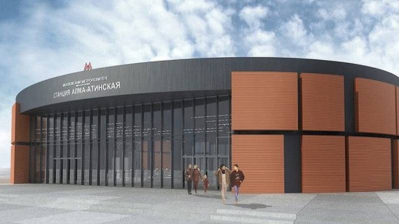 станция Алма-Атинская в майнкрафт с MTR и пиксельные блоки