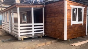 Бытовка на дачу. Мини дом.  Дом.