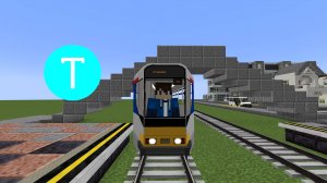 Обзор скоростного трамвая Мирограда в майнкрафт
