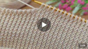 Узор крючком в тунисской технике вязания 🙂 #тунисскоевязание #всевжизнисвязано #вязаниекрючком