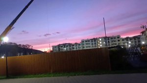 Закат в ЖК Кипарис Сукко