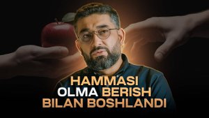 Hammasi OLMA berish bilan boshlandi | Abdukarim Mirzayev