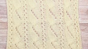 узор спицами "коса"#38#
