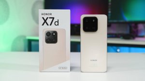 Обзор смартфона HONOR X7d