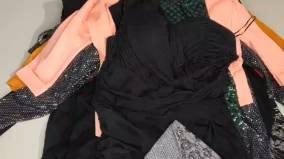 Лот 1212 Праздничные платья Англия КРЕМ 1320ркг 10кг 30ед