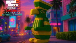 Жирная посхалка к GTA Vice City в GTA Online