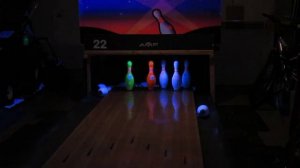 homemade bowling lane