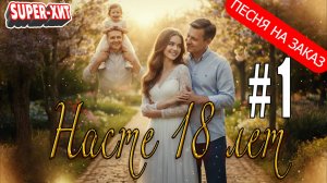 Насте 18 лет! Версия 1 (песня на заказ - Музыкальный апельсин)