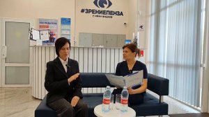 Прямой эфир с пациентом из клиники лазерной коррекции зрения "Зрение Пенза"