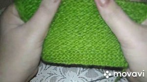 КАК СВЯЗАТЬ УКРЕПЛЁННУЮ ПЯТКУ# НА НОСКАХ #