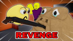БОУ МСТИТ, НО У ПУЛИНЫ ЕСТЬ ПИСТОЛЕТ! Анимация Roblox BOU'S REVENGE, BUT POULINA HAS A GUN