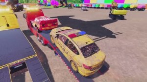 МУЛЬТИКИ ПРО ПОЛИЦЕЙСКИЕ МАШИНКИ. ПЕРЕАОЗКА ПОЛИЦЕЙСКИХ ДЕТСКИХ МАШИН НА АВТОВОЗАХ.