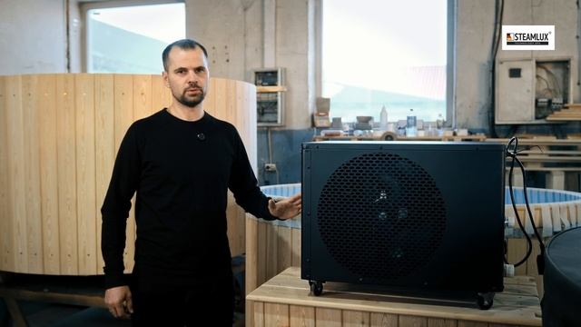 Чиллер «SteamLux» PREMIUM DUO-15 2 в 1 для охлаждения воды в купели и бассейне смотреть онлайн