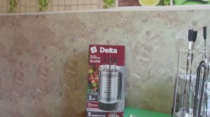 Обзор электрошашлычницы DELTA DL-6700: Идеальный шашлык дома за 30 минут?