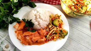 Бефстроганов из курицы рецепт