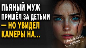 ПЬЯНЫЙ МУЖ пришёл за ДЕТЬМИ — но УВИДЕЛ КАМЕРЫ... Слушать историю
