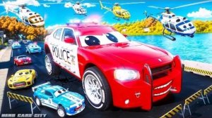 Гигантская полицейская машина против спортивных автомобилей "Дорожная ярость": вторая часть решающей