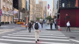 США. Утренняя прогулка по Нью-Йорку