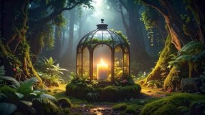 Защита леса - Эфирная музыка для сна, фоновая музыка с звуками дождя для расслабления