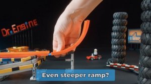 Без моторов, создание и тестирование пусковых установок LEGO Hot Wheels