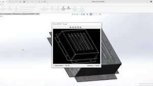 SOLIDWORKS. Развертка для лазерной резки