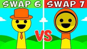 INCREDIBOX SPRUNKI: ФАЗА 1 SWAP! 🔄⚔️ 6 VS 7!
