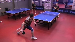 настольный теннис Чирков А. (729) - Яньо А. (467) Малиновый 400+ турнир на Левашовском 28.10