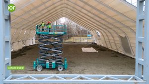 Открытие футбольного манежа "Факел" - скоро!