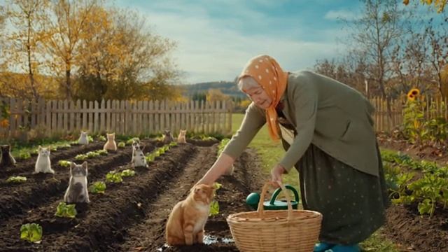 КОТИКИ РАСТУТ НА ГРЯДКАХ =)