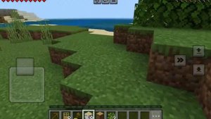 Прохожу игру майнкрафт на пляже 1 день|мой первый наилучший монтаж видео