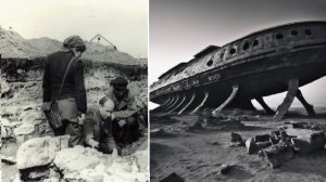 Летающее судно из Атлантиды найдено в 1949 году.