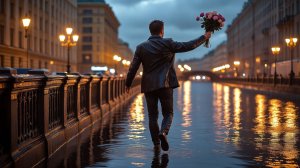 Брошенный букет