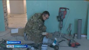 Школа в Светлограде, не знавшая ремонта 50 лет, теперь заиграла новыми красками